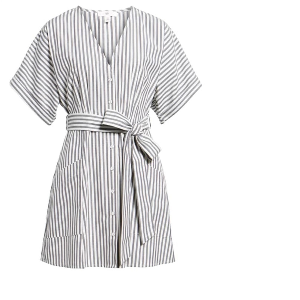 BP. Kimono Button Front Dress. - Picture 5 of 8